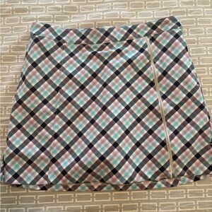 Lady Hagen Checkered Golf Skort